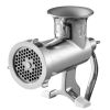 Manual Meat Grinder, 304 Stainless Steel Hand Meat Grinder with Steel Table Clamp, Meat Mincer Sausage Maker with 1 Cutting Blade, 2 Cutting Plates