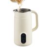 6-in-1 Nut Milk Maker, 20 oz Soy Milk Maker Machine with 6 Blades, for Homemade Oat, Nut, Soy, Juice