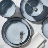 (2 pack) Denim Murphy Stoneware Salad Plate
