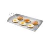 Stainless Steel Griddle, 32x16 inch Universal Flat Top Rectangular Plate, Gas Grill Griddle for BBQ Grill, Teppanyaki