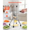 French Fry Cutter, 1/4" Blade Commercial Potato Chopper, Lever-Action Vegetable Dicer with Ergonomic Handle
