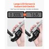 Micrometer Set, Digital Outside Micrometer 0-1 inch Measuring Range, 0.00005" Resolution, Ultra-Precision 0.0001 Accuracy, LCD Screen, in/mm Switch