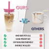 40oz Tritan BPA-Free Large Tumbler with Straw & Handle Reusable Water Cup